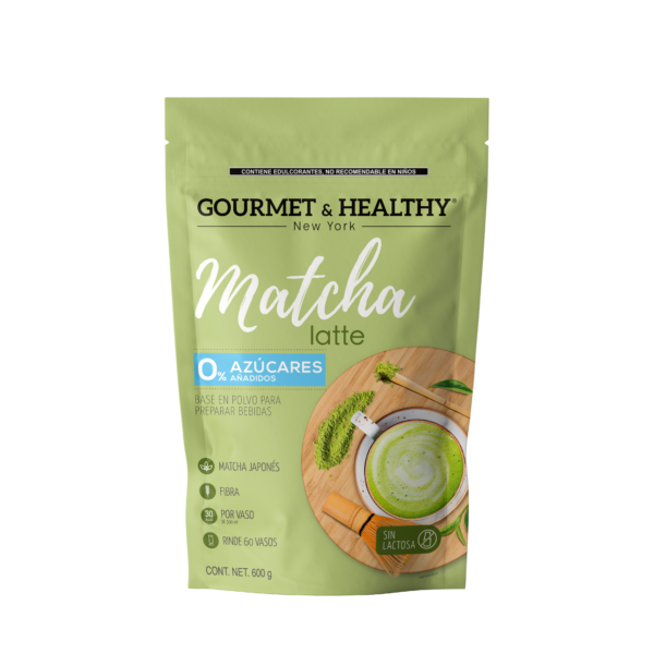 Matcha Latte 0% Azúcar - Gourmeth & Healthy